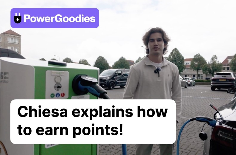 Chiesa explains how to start earning points with PowerGoodies